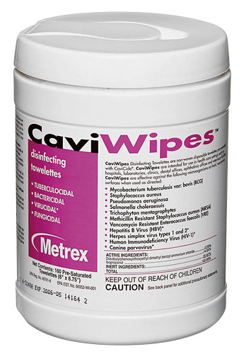 CaviWipe Towelettes (Case)